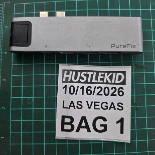Purefix usb hub - c, dual